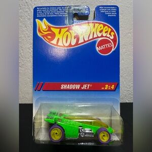1994 vintage Hot Wheels Hot Hubs Series Shadow Jet